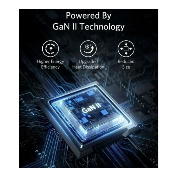 Anker - PowerPort Nano II 65W USB-C Vægoplader Sort - Billede 5