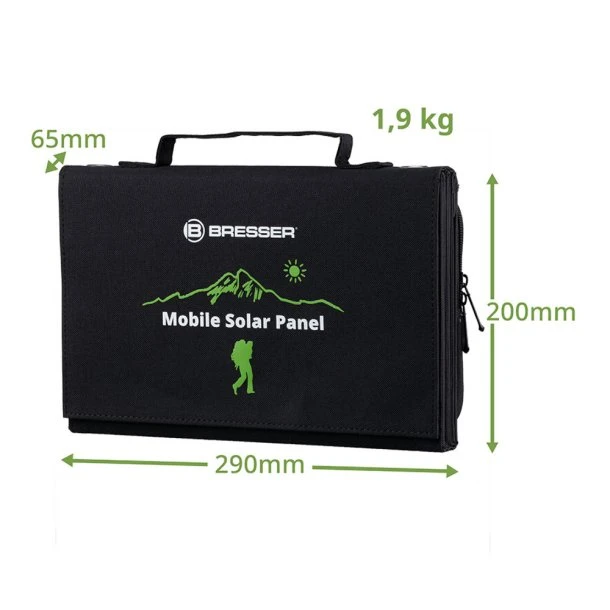 Bresser - Mobile Solar Solcellepanel 40W - Billede 4