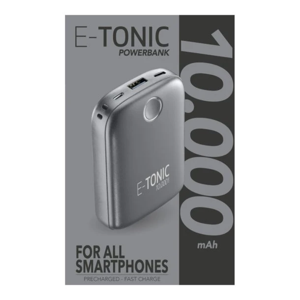 E-Tonic - USB-C Powerbank 10.000mAh - Billede 2
