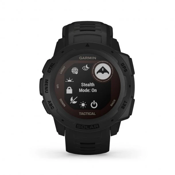 Garmin - Instinct Tactical Solar GPS Ur - Billede 2
