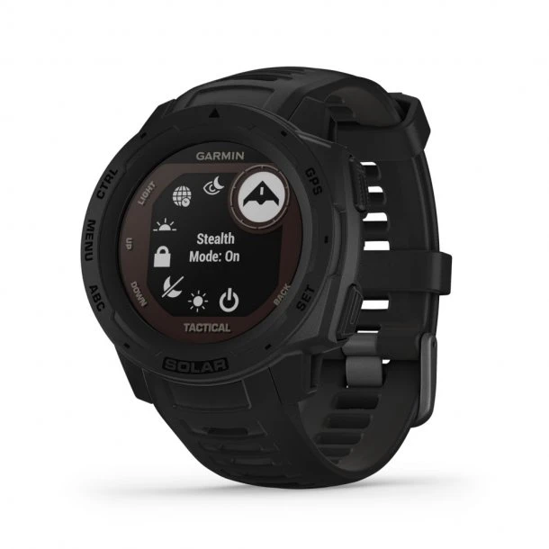 Garmin - Instinct Tactical Solar GPS Ur - Billede 5