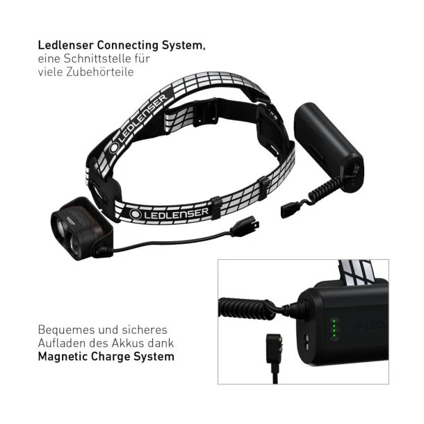 LEDLENSER - H19R Signature Pandelampe 4.000 Lumen - Billede 4