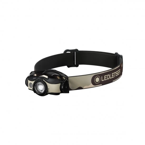 LEDLENSER - MH4 Pandelampe 400 Lumen Sort / Sand