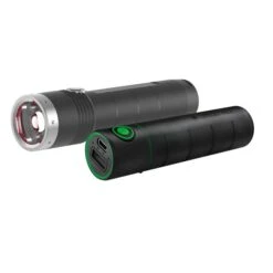 LEDLENSER - MT10 Lygte 1000 Lumen + Flex 3 Powerbank (sampak)