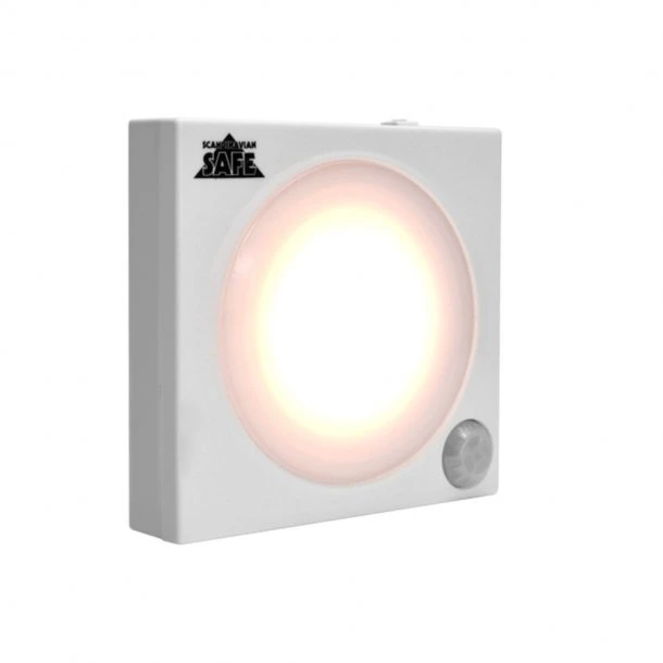 Scandinavian Safe - LED Lampe Til Våbenskab Med Sensor