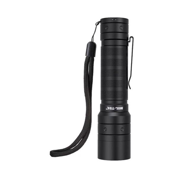 Mil-Tec - Mission Genopladelig Lommelygte 1.000 Lumen