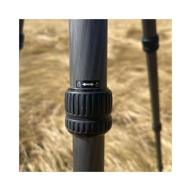 Nieload - Drakensberg Carbon Hunting Tripod Skydestok - Billede 7