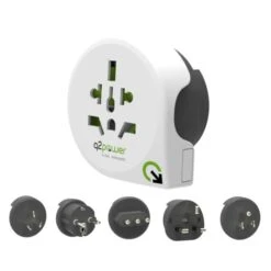Q2Power - QPLUX 5-i-1 Rejseadapter
