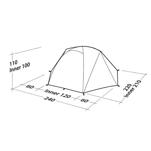 Robens - Boulder 2 2-personers Telt - Billede 3