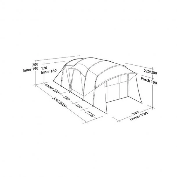 Robens - Eagle Rock 6+2XP 8-personers Telt - Billede 7