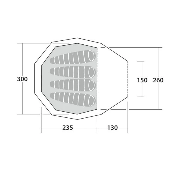 Robens - Fairbanks 4-personers Telt - Billede 5