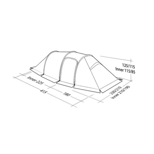 Robens - Nordic Lynx 4-personers Telt - Billede 3