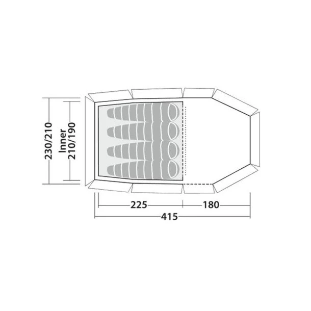 Robens - Nordic Lynx 4-personers Telt - Billede 4