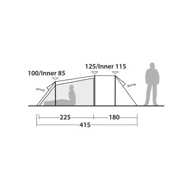 Robens - Nordic Lynx 4-personers Telt - Billede 5