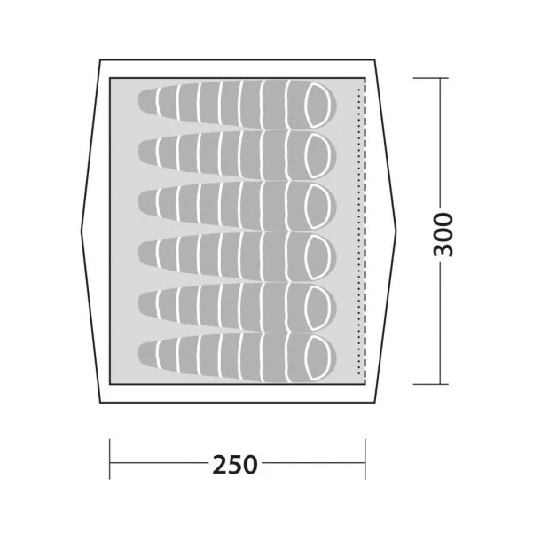 Robens - Prospector Shanty 6-personers Cabin - Billede 4