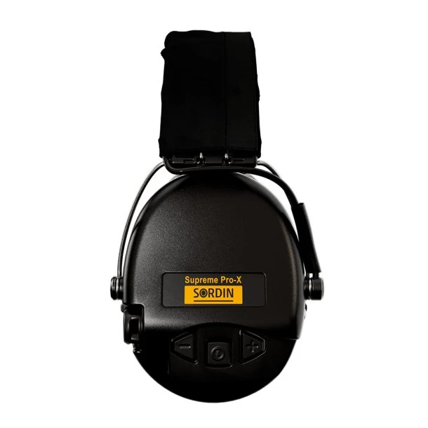 Sordin - Supreme Pro-X LED Elektronisk Høreværn 82 DB Sort - Billede 4