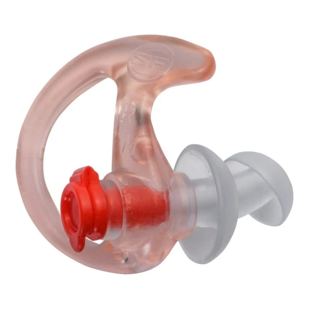 SureFire - EP3 Sonic Defenders Filtered Flanged Høreværn Clear / Gennemsigtig