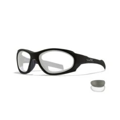 Wiley X - XL-1 AD COMM Sort Solbriller - 2 Linser