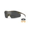 Wiley X - VAPOR 2.5 Tan Frame Solbriller - 3 Linser