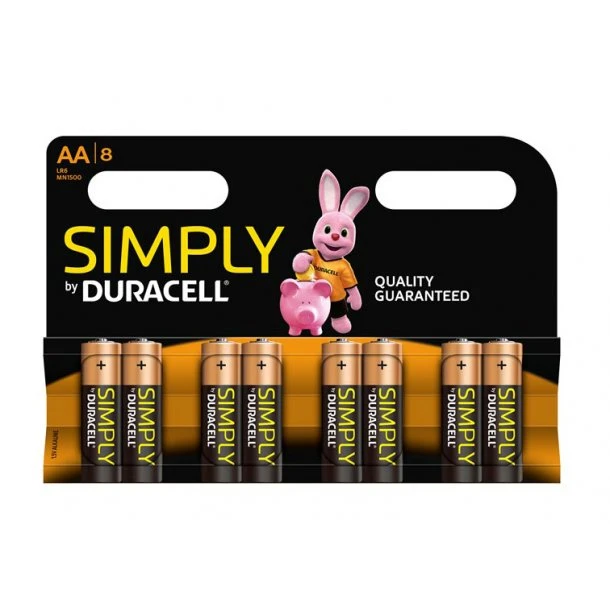Duracell - LR6 AA (8-pak)