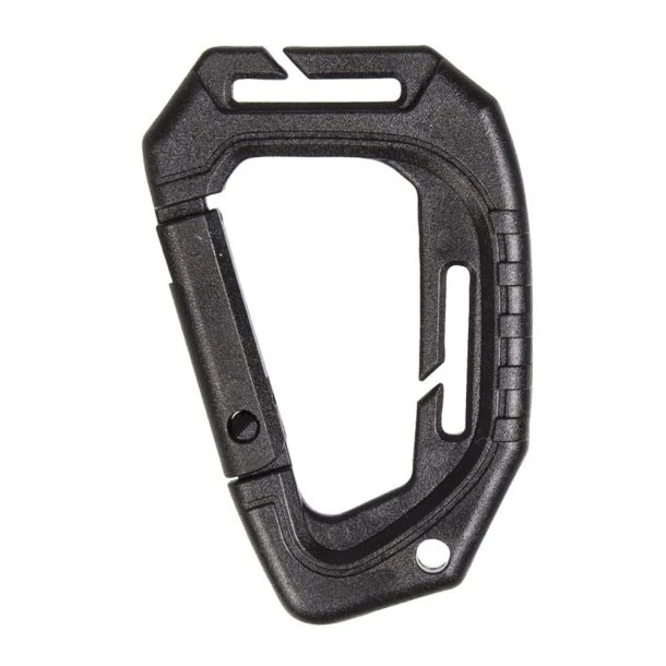 Mil-Tec - Tactical MOLLE Karabiner Sort 2 Stk