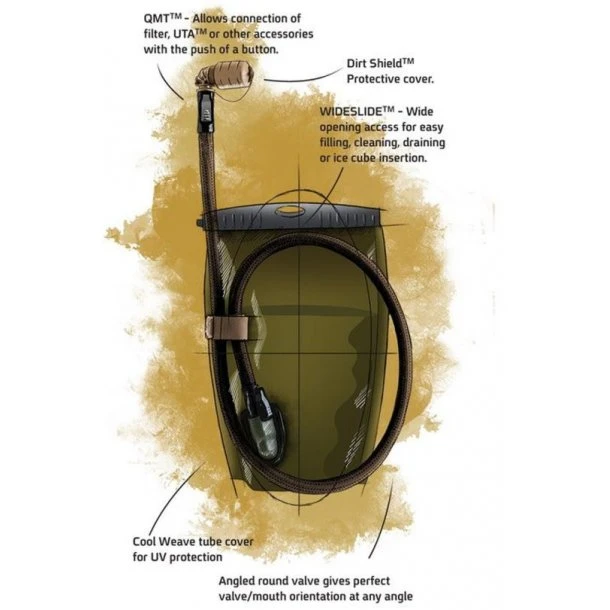 Source - Kangaroo Drikkesystem 1L MultiCam - Billede 4