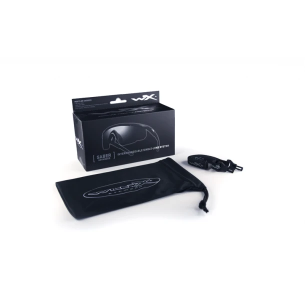 Wiley X - Saber Advanced Ballistiske Briller Klar - 1 Linse - Billede 2